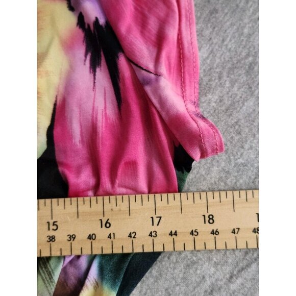 Joseph Ribkoff Floral Faux Wrap Dress Size 10 - Picture 7 of 11